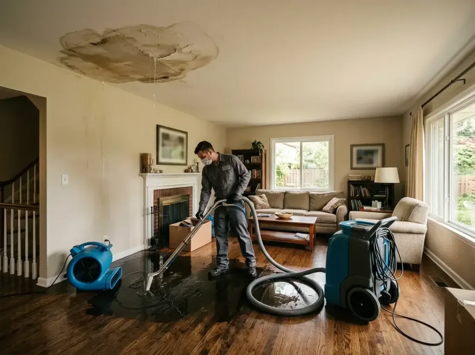 attic-pipe-burst-ceiling-drip-008 — frequently asked questions, Water Damage Restoration & Carpet Care in St. Joseph, MO